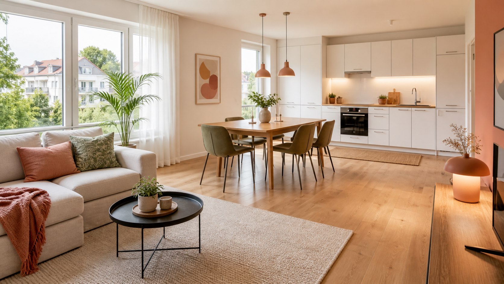 Modernisierte Wohnung mit offener Küche in Söflingen